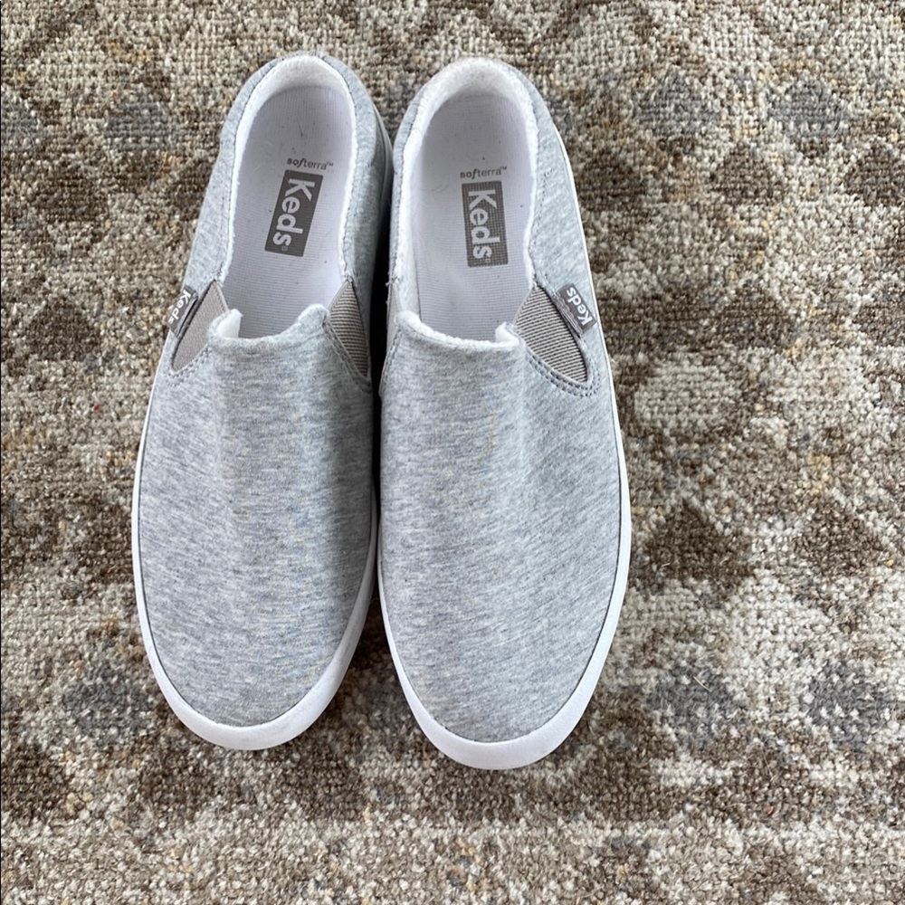 Keds Gray Slip-On Sneakers